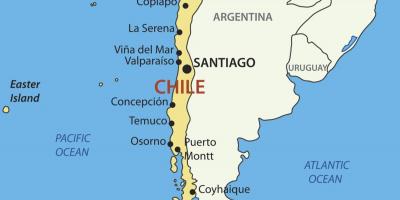 Kaart Tšiili riik